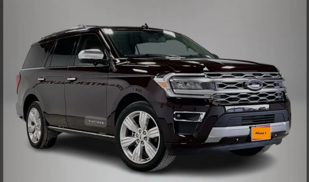 Black Ford Expedition Platinum SUV